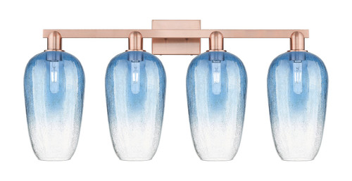 Innovations - 716-4W-AC-G484-7SB - Four Light Bath Vanity - Arcadia - Antique Copper