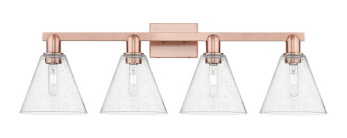 Innovations - 716-4W-AC-GBC-84 - Four Light Bath Vanity - Arcadia - Antique Copper