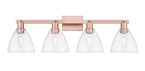 Innovations - 716-4W-AC-GBD-752 - Four Light Bath Vanity - Arcadia - Antique Copper