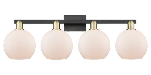 Innovations - 716-4W-BAB-G121-8 - Four Light Bath Vanity - Arcadia - Black Antique Brass