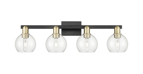 Innovations - 716-4W-BAB-G122-6 - Four Light Bath Vanity - Arcadia - Black Antique Brass
