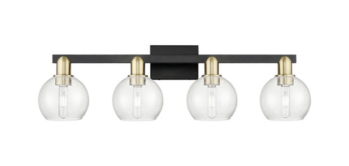 Innovations - 716-4W-BAB-G124-6 - Four Light Bath Vanity - Arcadia - Black Antique Brass