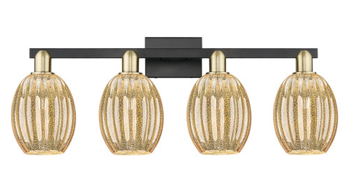 Innovations - 716-4W-BAB-G459-6ME - Four Light Bath Vanity - Arcadia - Black Antique Brass