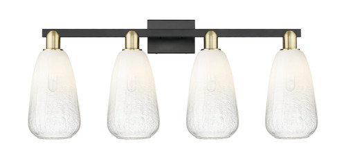 Innovations - 716-4W-BAB-G480-6OP - Four Light Bath Vanity - Arcadia - Black Antique Brass