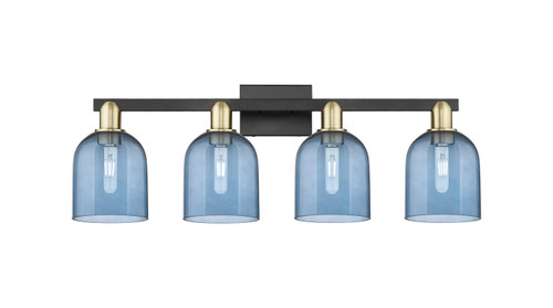 Innovations - 716-4W-BAB-G558-6BL - Four Light Bath Vanity - Arcadia - Black Antique Brass