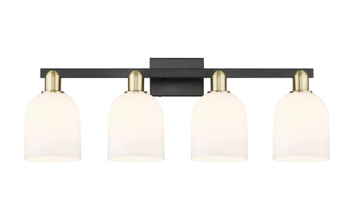 Innovations - 716-4W-BAB-G558-6GWH - Four Light Bath Vanity - Arcadia - Black Antique Brass