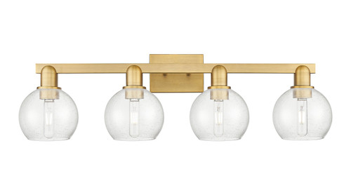 Innovations - 716-4W-BB-G124-6 - Four Light Bath Vanity - Arcadia - Brushed Brass
