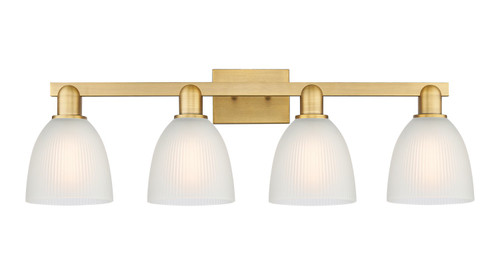 Innovations - 716-4W-BB-G381 - Four Light Bath Vanity - Arcadia - Brushed Brass