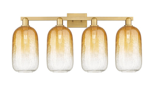 Innovations - 716-4W-BB-G482-7AM - Four Light Bath Vanity - Arcadia - Brushed Brass