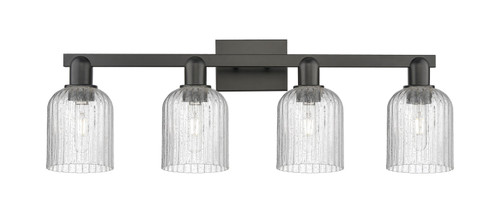 Innovations - 716-4W-BK-G559-5SDY - Four Light Bath Vanity - Arcadia - Matte Black