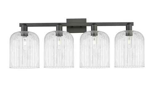 Innovations - 716-4W-BK-G559-8CL - Four Light Bath Vanity - Arcadia - Matte Black