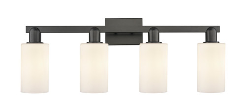 Innovations - 716-4W-BK-G801 - Four Light Bath Vanity - Arcadia - Matte Black