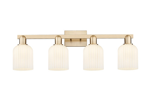 Innovations - 716-4W-CB-G559-5GWH - Four Light Bath Vanity - Arcadia - Champagne Bronze