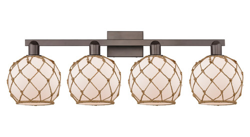 Innovations - 716-4W-OB-G121-8RB - Four Light Bath Vanity - Arcadia - Oil Rubbed Bronze