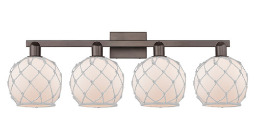 Innovations - 716-4W-OB-G121-8RW - Four Light Bath Vanity - Arcadia - Oil Rubbed Bronze
