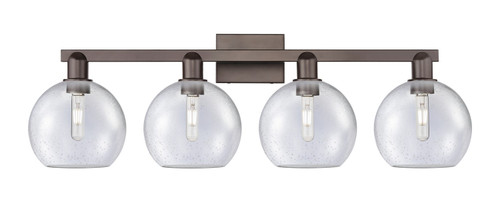 Innovations - 716-4W-OB-G124-8 - Four Light Bath Vanity - Arcadia - Oil Rubbed Bronze