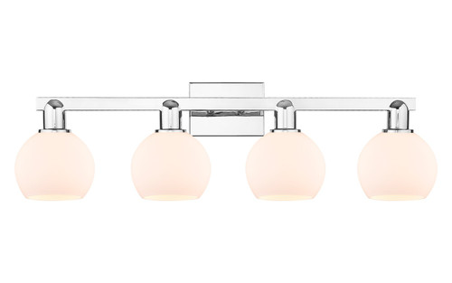 Innovations - 716-4W-PC-G121-6 - Four Light Bath Vanity - Arcadia - Polished Chrome