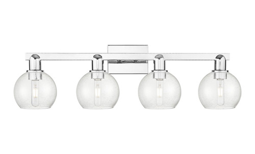 Innovations - 716-4W-PC-G124-6 - Four Light Bath Vanity - Arcadia - Polished Chrome