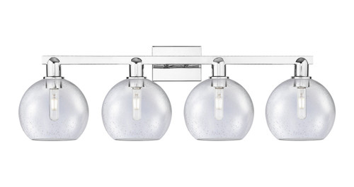 Innovations - 716-4W-PC-G124-8 - Four Light Bath Vanity - Arcadia - Polished Chrome