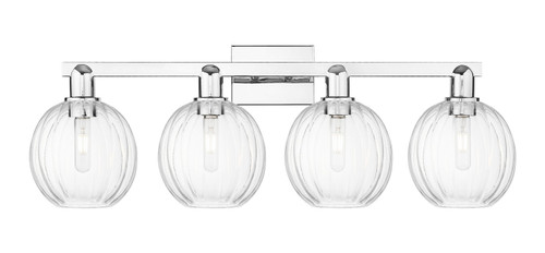 Innovations - 716-4W-PC-G458-7CL - Four Light Bath Vanity - Arcadia - Polished Chrome
