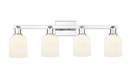 Innovations - 716-4W-PC-G559-5GWH - Four Light Bath Vanity - Arcadia - Polished Chrome