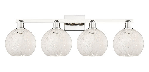 Innovations - 716-4W-PN-G1216-8WM - Four Light Bath Vanity - Arcadia - Polished Nickel