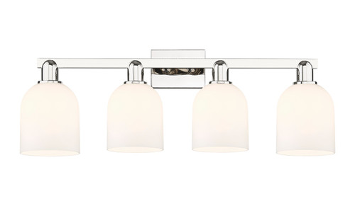 Innovations - 716-4W-PN-G558-6GWH - Four Light Bath Vanity - Arcadia - Polished Nickel