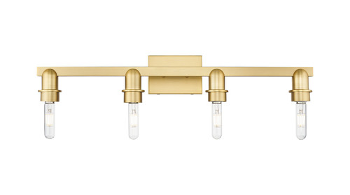 Innovations - 716-4W-SG - Four Light Bath Vanity - Arcadia - Satin Gold