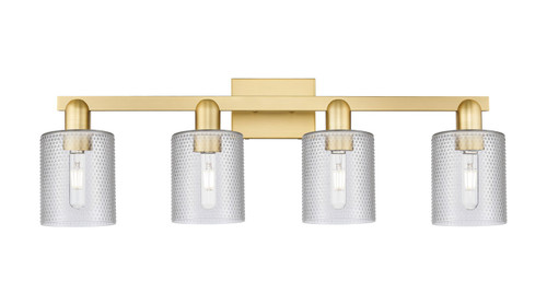 Innovations - 716-4W-SG-G112 - Four Light Bath Vanity - Arcadia - Satin Gold
