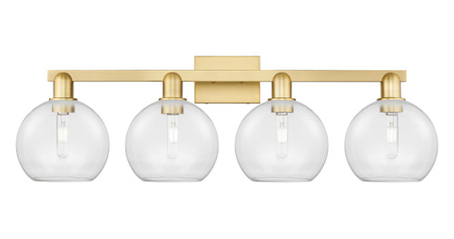 Innovations - 716-4W-SG-G122-8 - Four Light Bath Vanity - Arcadia - Satin Gold