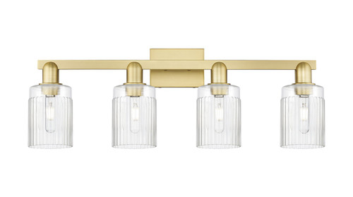 Innovations - 716-4W-SG-G342 - Four Light Bath Vanity - Arcadia - Satin Gold