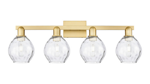 Innovations - 716-4W-SG-G362 - Four Light Bath Vanity - Arcadia - Satin Gold