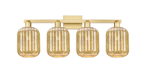 Innovations - 716-4W-SG-G460-7ME - Four Light Bath Vanity - Arcadia - Satin Gold