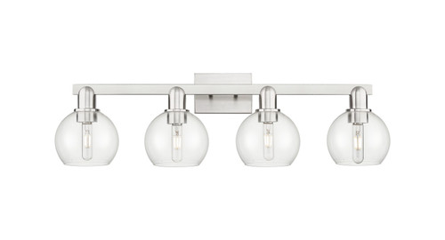 Innovations - 716-4W-SN-G122-6 - Four Light Bath Vanity - Arcadia - Brushed Satin Nickel