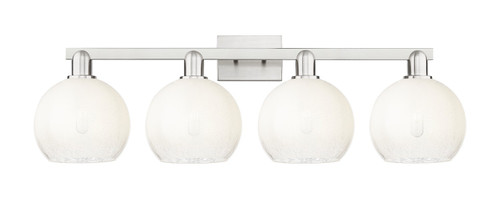 Innovations - 716-4W-SN-G483-8OP - Four Light Bath Vanity - Arcadia - Brushed Satin Nickel