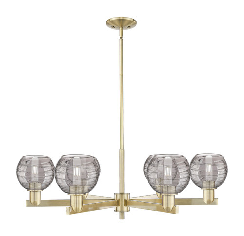 Innovations - 716-6CR-AB-G1213-6SM - Six Light Chandelier - Arcadia - Antique Brass