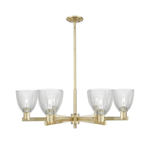 Innovations - 716-6CR-AB-G382 - Six Light Chandelier - Arcadia - Antique Brass