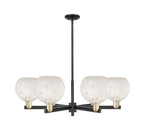 Innovations - 716-6CR-BAB-G1216-8WM - Six Light Chandelier - Arcadia - Black Antique Brass
