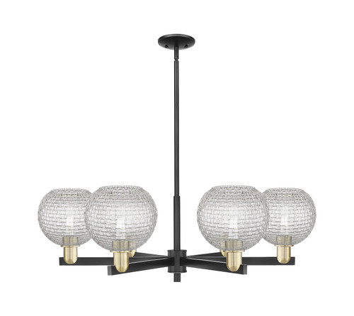 Innovations - 716-6CR-BAB-G122C-8CL - Six Light Chandelier - Arcadia - Black Antique Brass