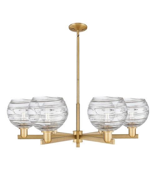 Innovations - 716-6CR-BB-G1213-8CL - Six Light Chandelier - Arcadia - Brushed Brass