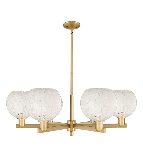 Innovations - 716-6CR-BB-G1216-8WM - Six Light Chandelier - Arcadia - Brushed Brass