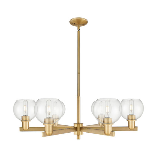 Innovations - 716-6CR-BB-G122-6 - Six Light Chandelier - Arcadia - Brushed Brass