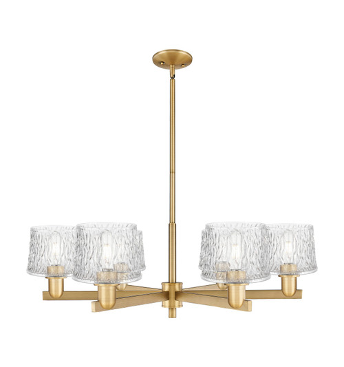 Innovations - 716-6CR-BB-G402 - Six Light Chandelier - Arcadia - Brushed Brass