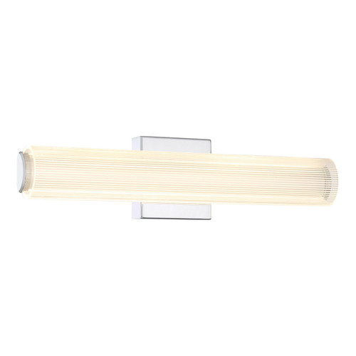 George Kovacs - P1022-077-L - LED Bath Vanity - Razors Edge - Chrome