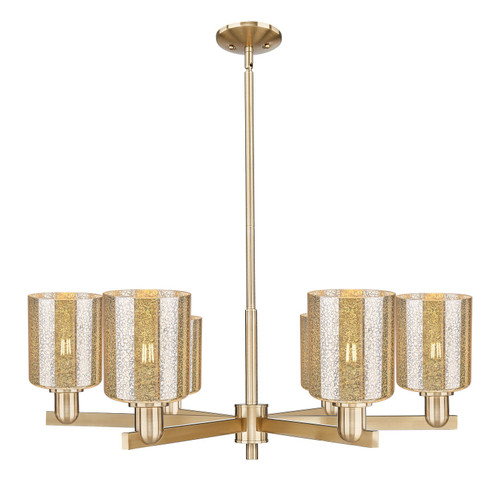 Innovations - 716-6CR-CB-G116 - Six Light Chandelier - Arcadia - Champagne Bronze