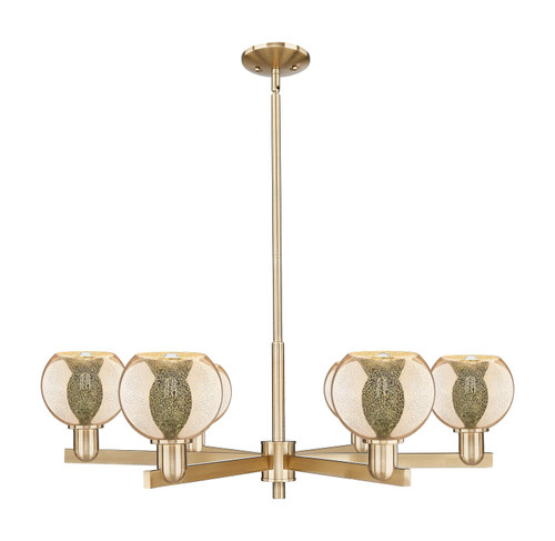 Innovations - 716-6CR-CB-G128-6 - Six Light Chandelier - Arcadia - Champagne Bronze