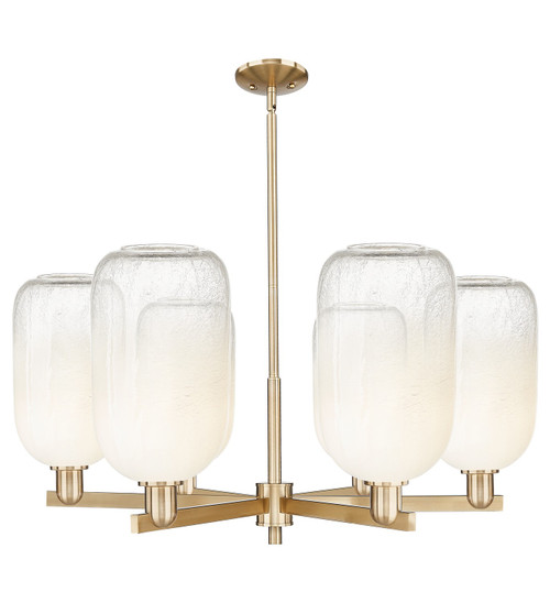 Innovations - 716-6CR-CB-G482-7OP - Six Light Chandelier - Arcadia - Champagne Bronze