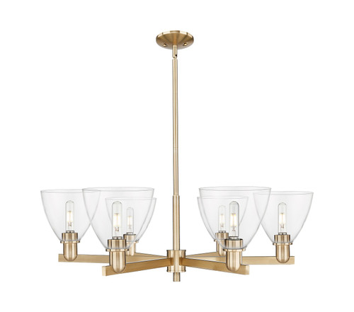 Innovations - 716-6CR-CB-GBD-752 - Six Light Chandelier - Arcadia - Champagne Bronze