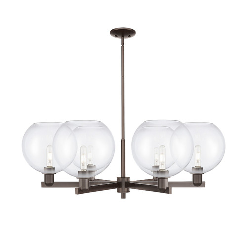 Innovations - 716-6CR-OB-G122-10 - Six Light Chandelier - Arcadia - Oil Rubbed Bronze