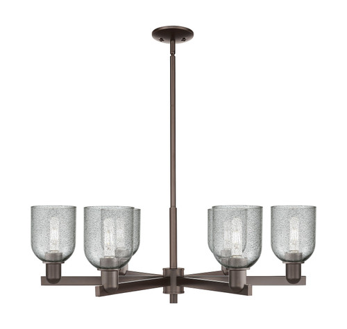 Innovations - 716-6CR-OB-G257 - Six Light Chandelier - Arcadia - Oil Rubbed Bronze